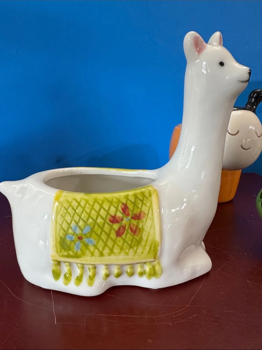 2 cute festive mix, and match plant holders